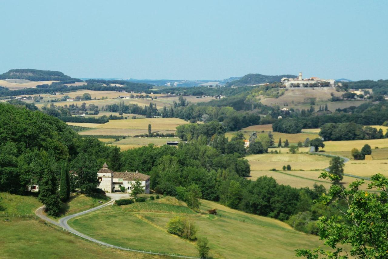 Manoir Le Moulinal47 - Vue Panoramique Hotel Courbiac Luaran gambar