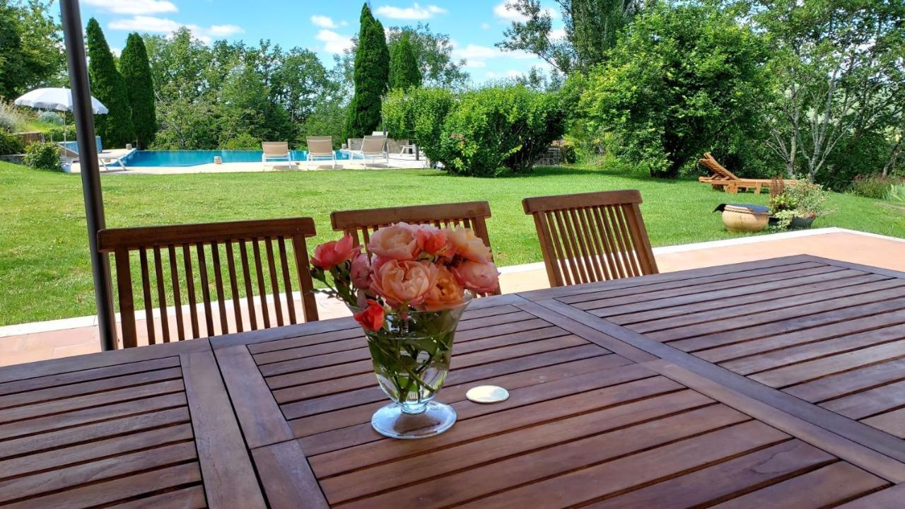 Manoir Le Moulinal47 - Vue Panoramique Hotel Courbiac Luaran gambar