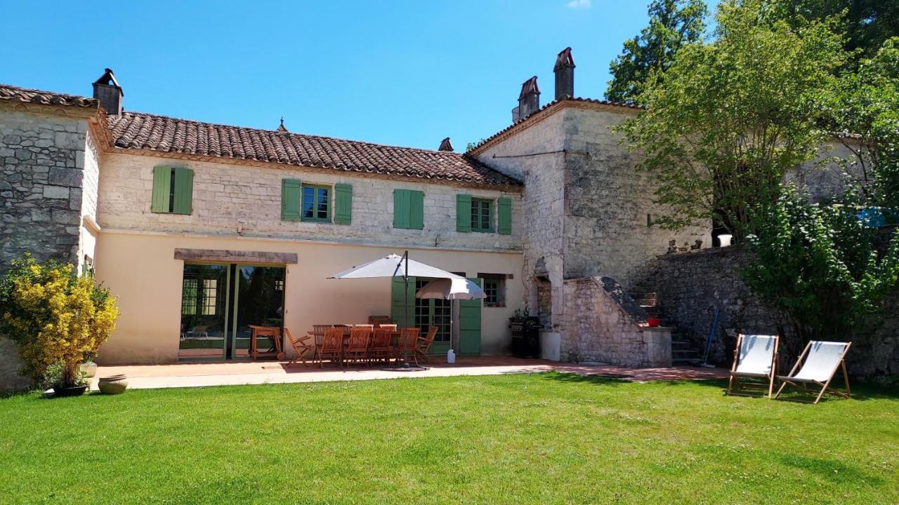 Manoir Le Moulinal47 - Vue Panoramique Hotel Courbiac Luaran gambar