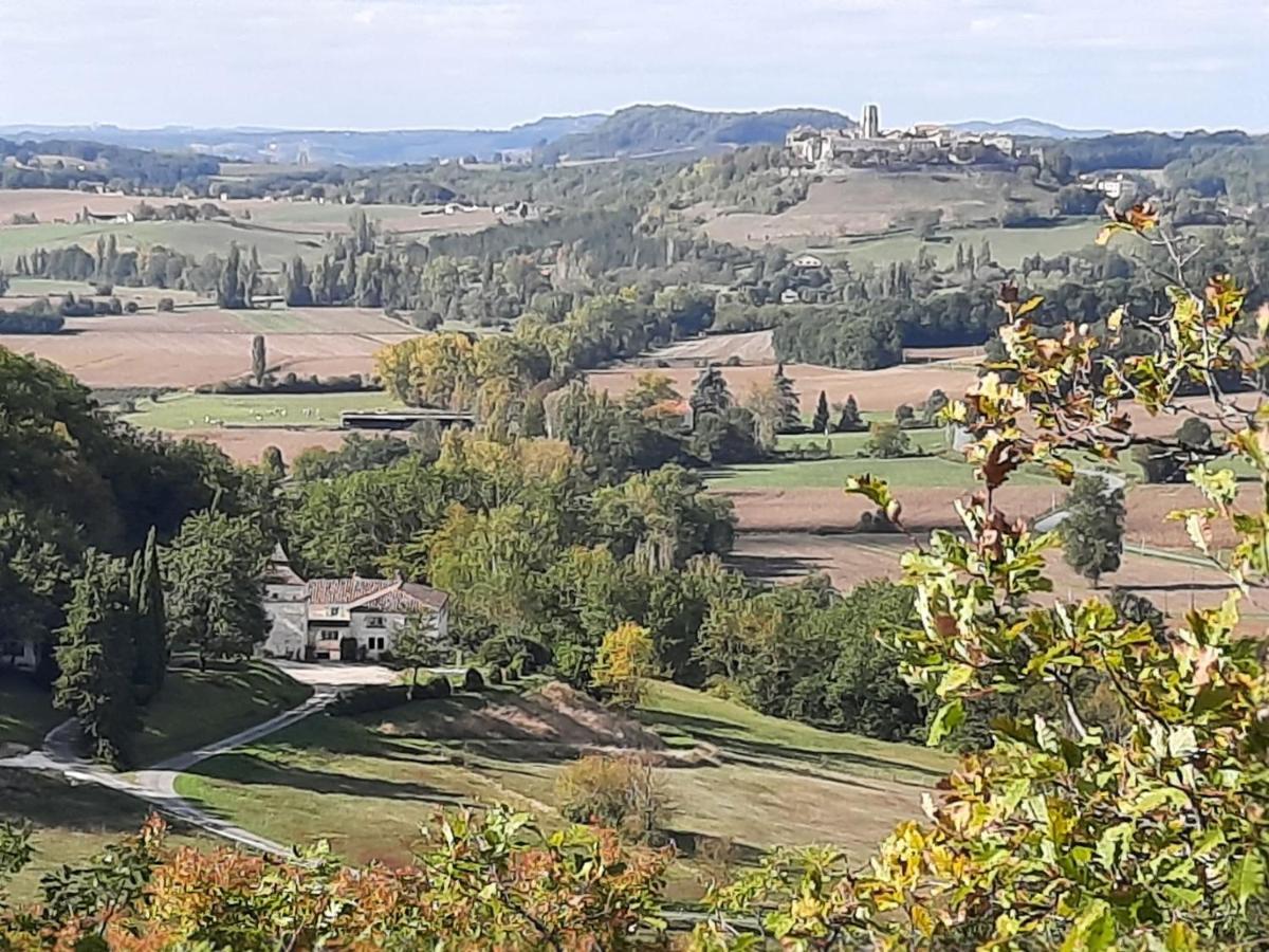 Manoir Le Moulinal47 - Vue Panoramique Hotel Courbiac Luaran gambar