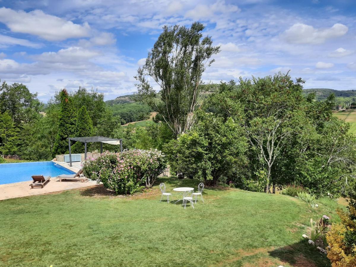 Manoir Le Moulinal47 - Vue Panoramique Hotel Courbiac Luaran gambar